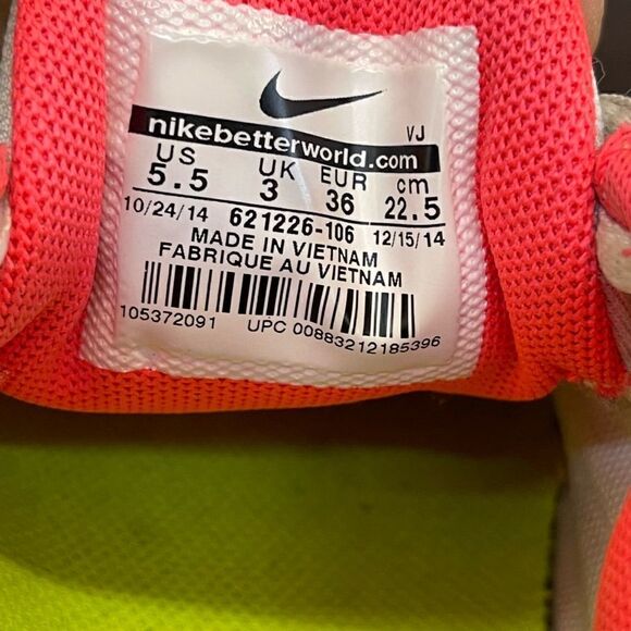 Nike Air Max Tailwind 6 Women's Size 5.5 Pink White Athletic Shoes 621226-106 - Picture 8 of 8